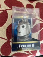 Doctor who   Kurts Alder Cyberman Head   glass  4.5 inch  christmas  ornament
