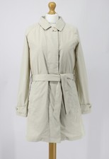 HENRI LLOYD CONSORT LONG MEMORY SATIN WOMENS JACKET UK S LIGHT BEIGE RRP £220 HH