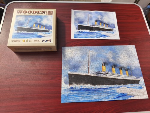 Wooden city jigsaw puzzle 505 - jigsaw, puzzle.