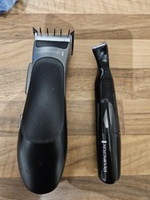 Remington Mens Cordless Hair Clippers Set 8 Length Combs 3-25mm HC367 + Detailer