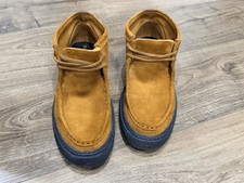 Fred Perry Byron Men's Suede Shoes Beige Chukka Boot, UK Size 11