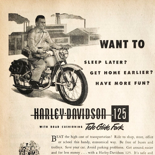 1951 harley davidson - harley,