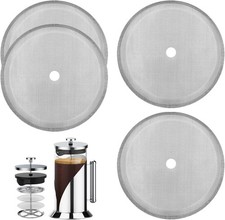 4Pcs Cafetiere Filter Mesh