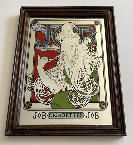 Vintage 1970s mucha mirror - vintage,