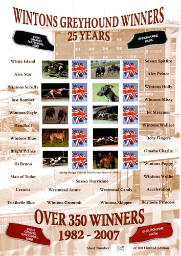 Wintons greyhound winners - greyhound,