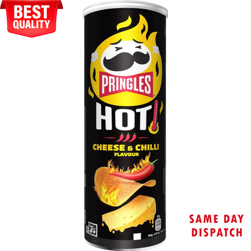 Pringles hot cheese - cheese, chilli