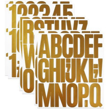 3 INCH STICKY LETTER NUMBER