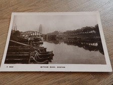 Postcard Witham Bank, BOSTON