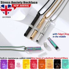 Breathlace Quit Smoking Anti Vaping Necklace Stress Relief Breathing Necklace UK