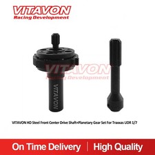 Vitavon HD Steel Front Center Drive Shaft+Planetary Gear Set For Traxxas UDR
