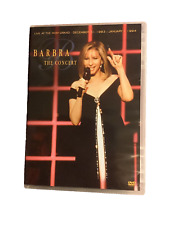 DVD BARBRA STREISAND THE CONCERT EXC. COND.