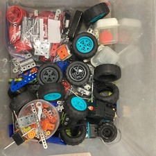 Job Lot Meccano Xtreme Metal Parts Wheels Tyres Mixed Modern WA