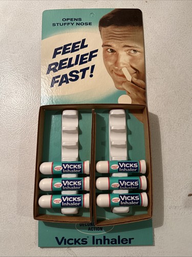 Vintage 1960 vicks - 1960’s, inhaler