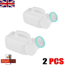 2 x Male Urinal Bottle 1200ml