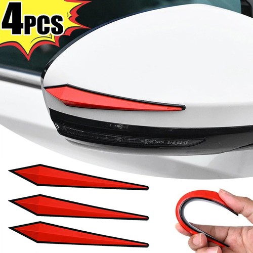 Red car bumper corner - red,
