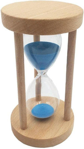 Wooden glass hourglass sand - glass,