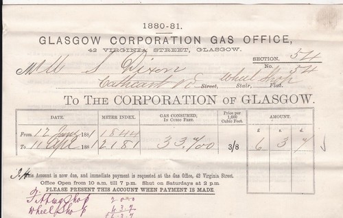 Glasgow corporation gas office - glasgow,