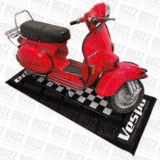 Vespa Scooter Mod Garage Mat
