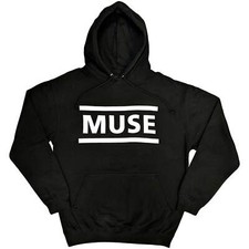 ** Muse White Logo Official  PULLOVER HOODY HOODIE **