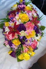 Beautiful Artificial Funeral Flower Spray