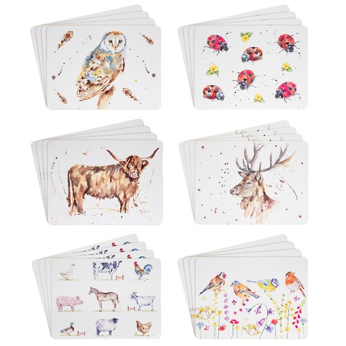 Set non slip placemats - 4,