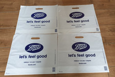4 boots used plastic carrier