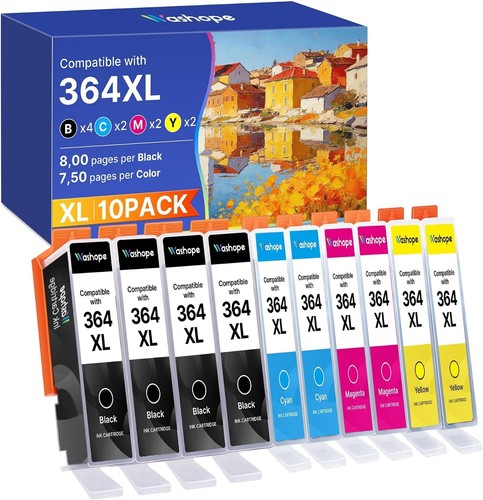 Ink cartridges hp364xl chip - ink,
