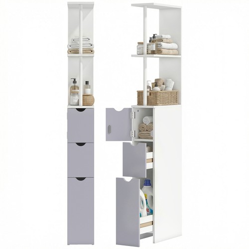 Homcom tall bathroom - tall,