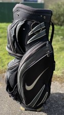 Black Nike Golf Cart Bag