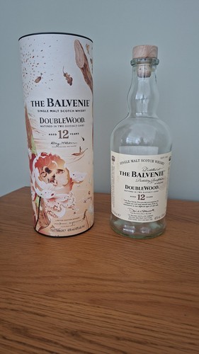 Empty bottle box balvenie - bottle, &