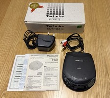 Technics Portable CD Player SL-XP160 Boxed Fully Working