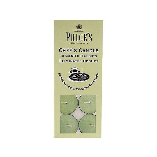 Chef tealight candles x10 - chef,