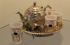 Moroccan Teapot set 4 cups