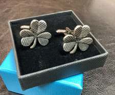 Shamrock English Silver Pewter