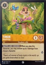 24/204 TIMON GRUB RUSTLER THE FIRST CHAPTER COMMON DISNEY LORCANA CARD