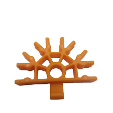 Job Lot : 40 K'NEX Pieces - KNEX Orange 5-Way Connector for Coaster Track.