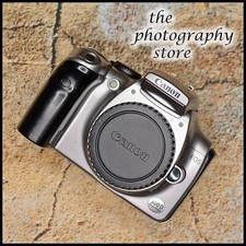 Silver Canon EOS 300D Digital SLR Camera + charger and battery + Instructions