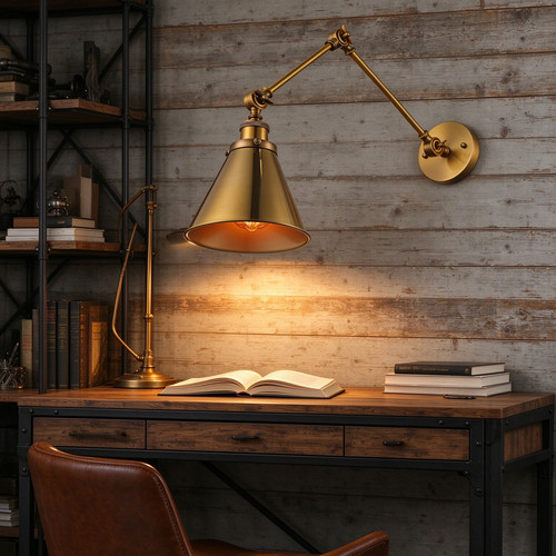 Industrial retro brass - industrial,