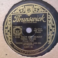 Rare 78rpm record, V+, VICTOR