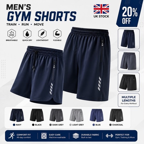 Men gym shorts - quick, dry