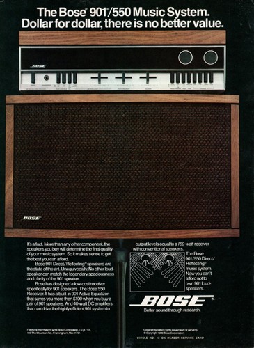 Bose 901 550 music system - 901/550,