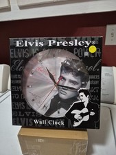 Elvis Presley Wall Clock 10"