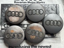 Five Genuine Audi Centre Wheel