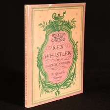 1948 Rex Whistler: His Life and His Drawings by Laurence Whistler First Editi...