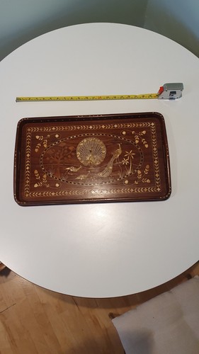 Tray vintage wood - tray,,