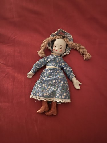 Vintage bisque doll - with, soft