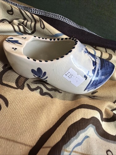 Delft blauw ceramic dutch clog - delft,
