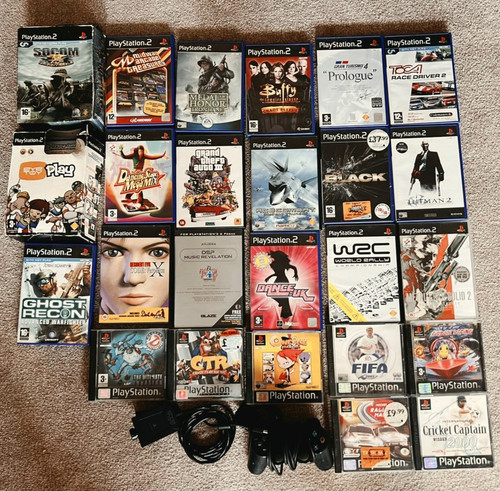 Huge ps2 ps1 games bundle - ps2,