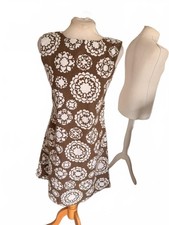 Vintage 60’s brown & white
