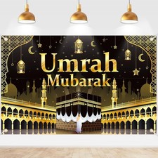 Umrah Mubarak Banner Party